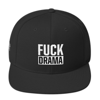 Fuck Drama-Wool Blend Snapback