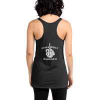 MIDDLE FINGER-FRONT-BCK-WOMEN'S TANK TOP