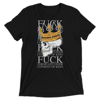 Fornicate Under Consent of King, Gold-Short sleeve t-shirt