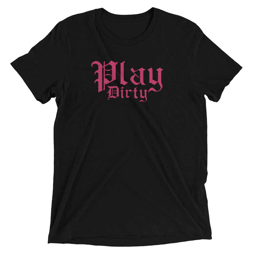 PLAY DIRTY, Pink-Short sleeve t-shirt