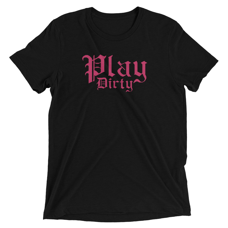 PLAY DIRTY, Pink-Short sleeve t-shirt