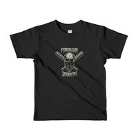 Original Gangster Skull-Short sleeve kids t-shirt