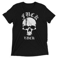 FUCK LUCK SKULL-Short sleeve t-shirt