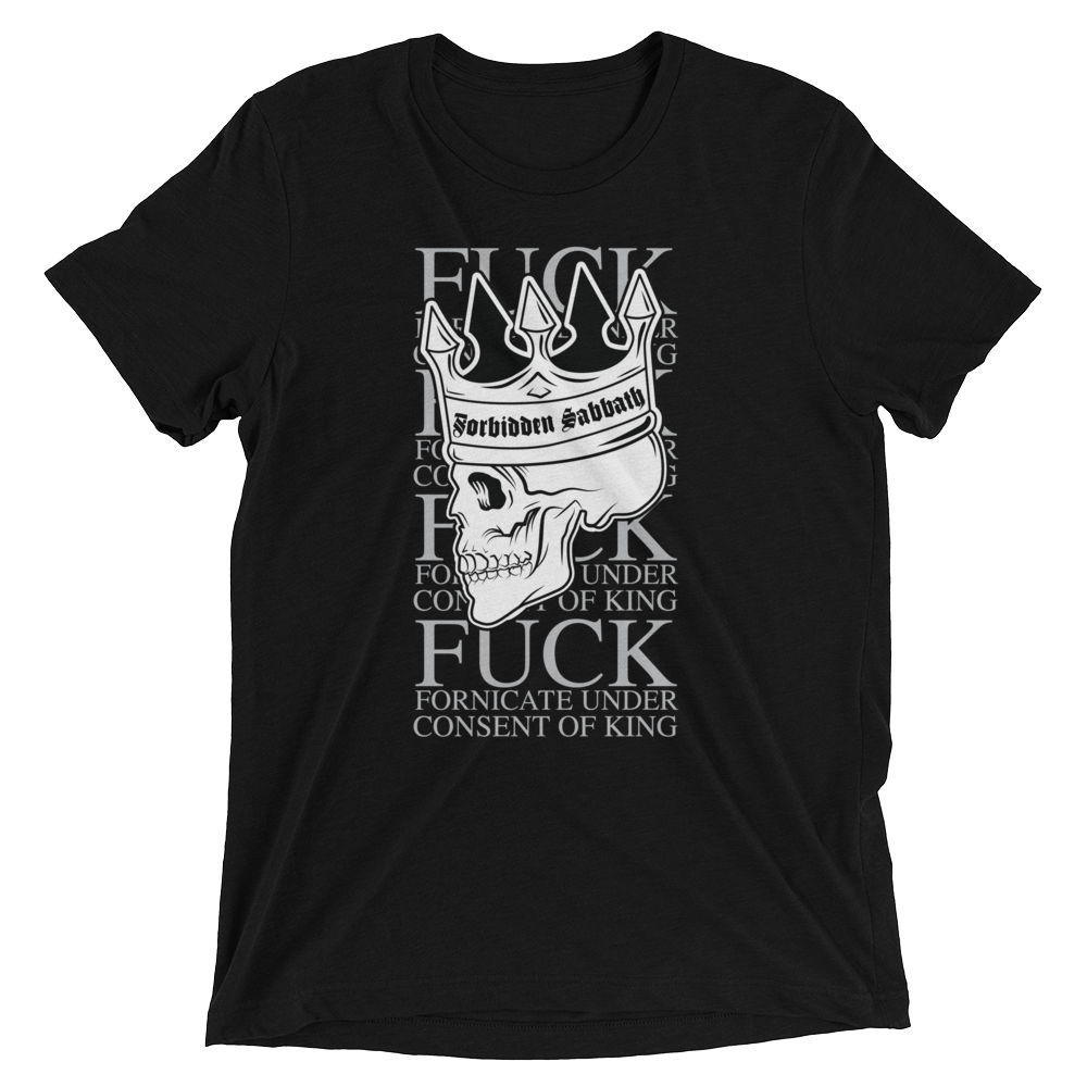 Fornicate Under Consent of King-Short sleeve t-shirt