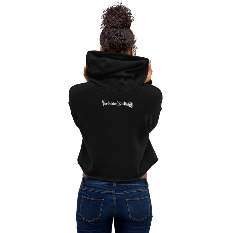 THE FINGER-WOMEN'S CROPPED HOODIE