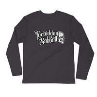 Forbidden Sabbath Logo-Long Sleeve Fitted Crew
