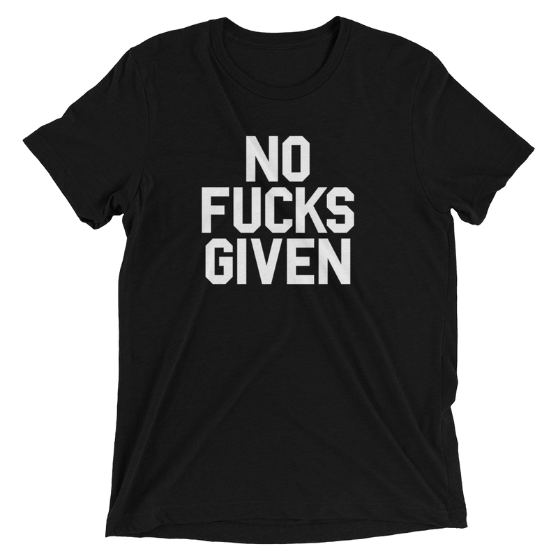 No FUCKS GIVEN-Short sleeve t-shirt