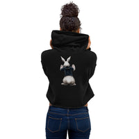JET "THE RABBET" CROPPED HOODIE